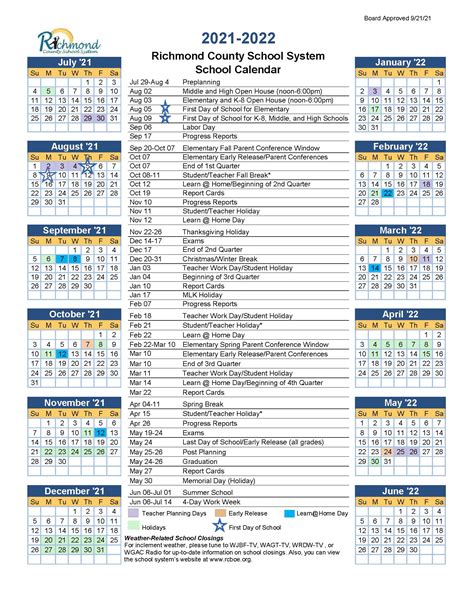 Hofstra Calendar Spring 2022