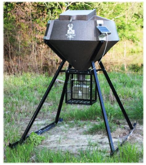 Hog proof deer feeder. Effectively control the wild hog population on your land with the Hog Slammer! Simply assemble a pen using the Hog Slammer as the point of entry (materials … 100% American–made deer feeders and blinds for the dedicated outdoorsman. Round Bale Hunting Blind Plenty of Room & Perfect for Bow or Gun! Our Sportsman’s Bow Condo features the ... 