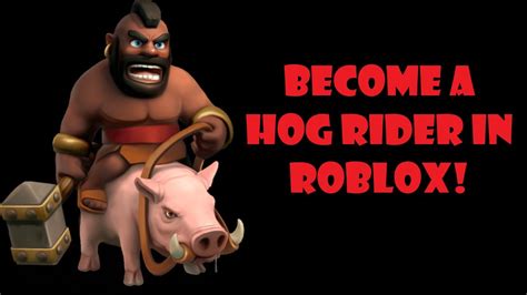 In this video, we'll be dressing up as the Clash of Clans character Hog Rider for Roblox!This cosplay tutorial is an easy and fun way to dress up as one of y.... 