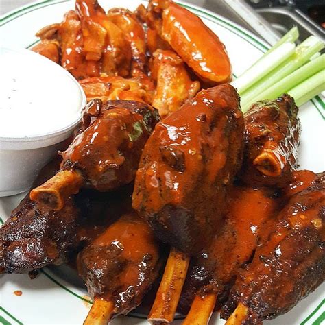 Hog wings. Pig wings are made from the lower shank of a hock and have a tender, porky flavor. Learn how to smoke and char them with Bearded Butcher seasonings and sauces. 