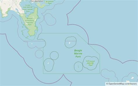 Hogan Island, FL Map with Wikipedia Places