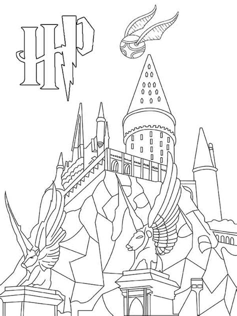 Hogwarts Coloring