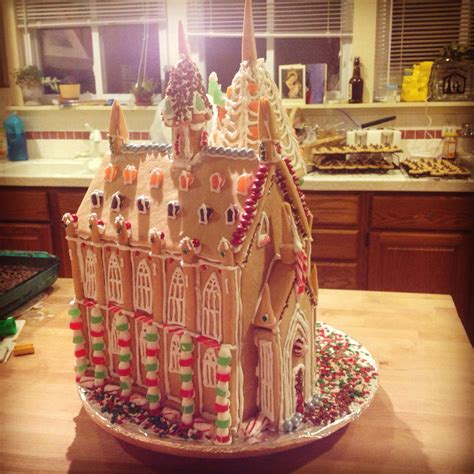 Hogwarts Gingerbread House Template