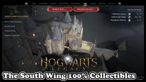 Hogwarts Legacy: All South Wing Collectibles (100%)