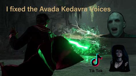 Hogwarts Legacy - I fixed the Avada Kedavra Voices - YouTube