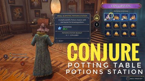 Hogwarts legacy best potting table. After that, players can then return to the Room of Requirement and place the table down using the Conjuring spell. Place that on your spell bar, use it, then go to the Herbology section and check the large potting table section. You can then check the resources you need to use to summon a Large Potting Table in Hogwarts Legacy. 