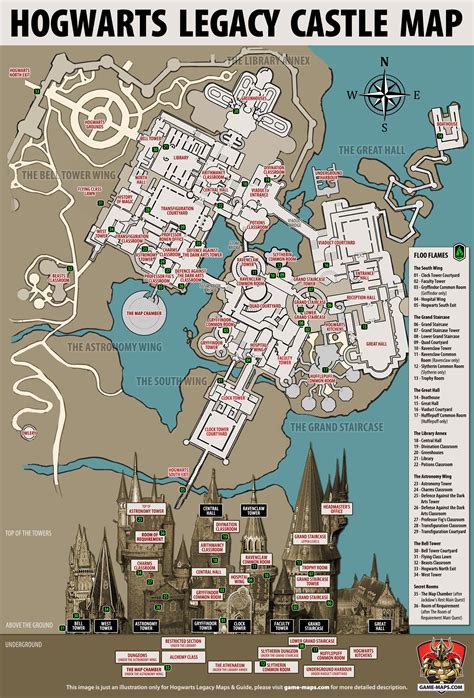 Hogwarts maps. These maps takes the details from the books into account as well as the standard structure and architecture of castles. While not canon, this map is certainly one of the most well-researched and historically … 
