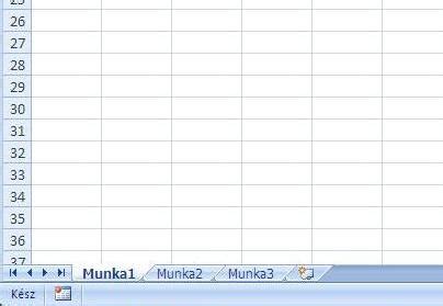 Hogyan lehet váltani a munkalapok között az Excelben