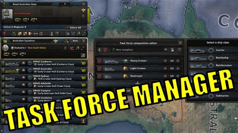 Hoi4 navy task force composition.  BTW I am playing as Italy and war has jus...