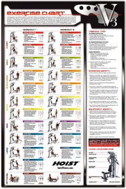 Hoist V4 Elite Exercise Chart