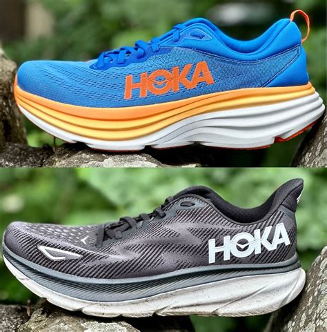 Hoka bondi vs clifton. Learn the differences and similarities between the Hoka Bondi 8 and Clifton 8, two popular road shoes with big, bouncy soles. Find out which one is better for your running style, … 