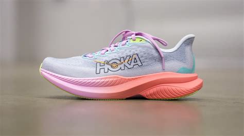 Hoka mach 6. The Mach 6 contains our J-Frame(TM) technology designed to prevent excessive inward roll, or overpronation, without overcorrecting your gait. The Mach 6 contains features that make the shoe inherently stable, such as a wide base and our Active Foot Frame, for a moderate amount of stability that is still designed to work for neutral gaits. 