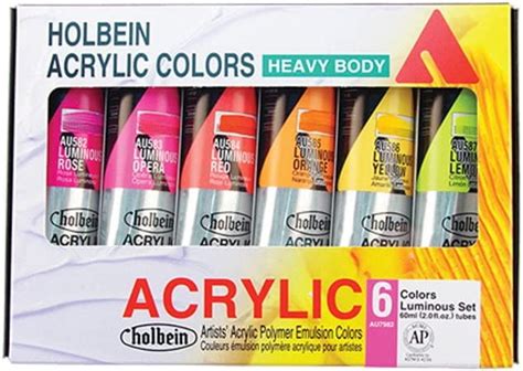 Holbein Acrylic Luminous Colours - Assorted Acrylic Paint Sets