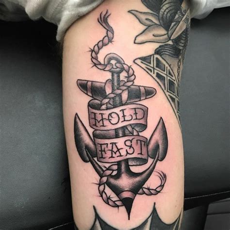 Hold fast tattoo. 