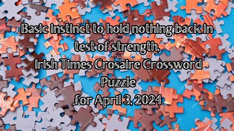 The Crossword Solver found 30 answers to "hyold nothing back", 8 letters crossword clue. The Crossword Solver finds answers to classic crosswords and cryptic crossword puzzles. Enter the length or pattern for better results. Click the answer to find similar crossword clues.
