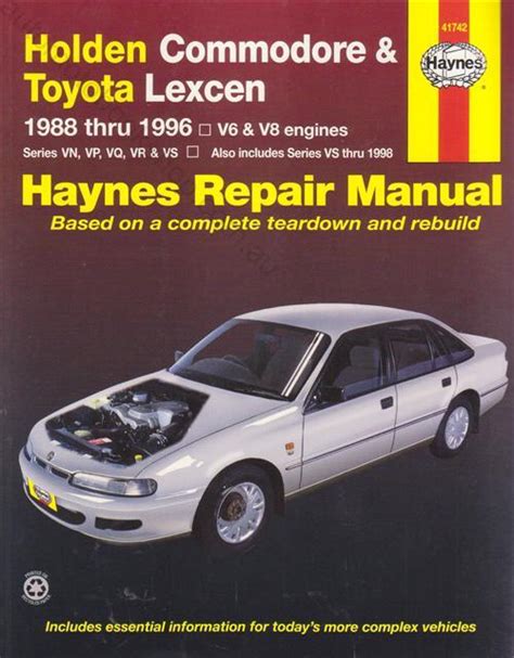 Holden commodore vs lexcen workshop manual. - John deere x165 manuale di servizio.