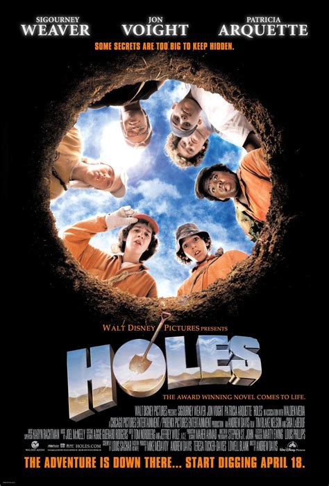 Holes movie. Apr 18, 2003 · Louis Sachar's novel, a masterpiece of juvenile magic realism, has been made into a rich, surprising film that deserves an audience far wider than the children who are sure to embrace it. The ... 