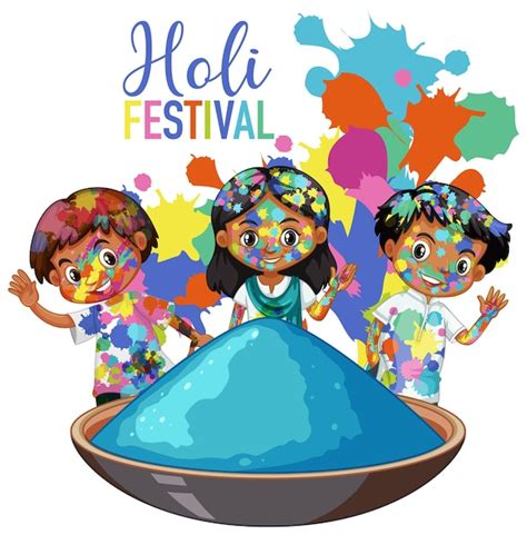 Holi Cartoon Images - Free Download on Freepik