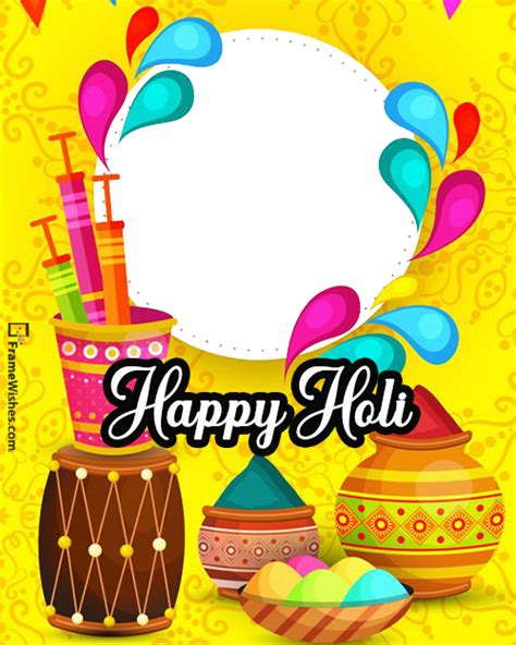 Holi Photo Frame & DP Maker APK for Android - Download