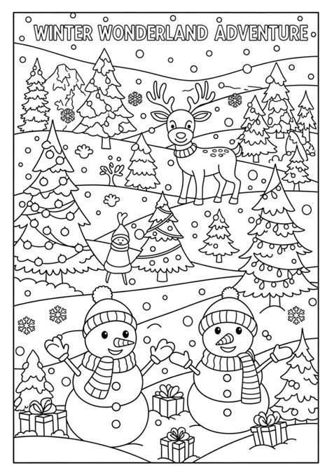 Holiday Coloring Tableclo