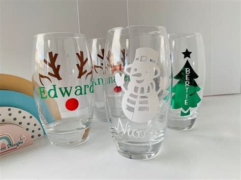 Holiday Glass Decals - Etsy