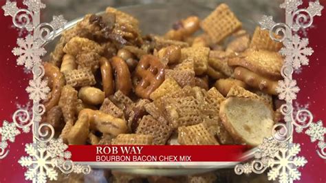 Holiday Helping: Rob Way’s Bourbon Bacon Chex Mix