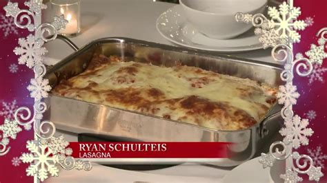 Holiday Helping: Ryan Schulteis’ Lasagna