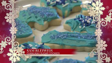 Holiday Helping: Sam Bleiweis’ Chanukah Sugar Cookies