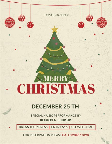 Holiday Tree Flyer