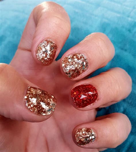 Holiday dip powder nails DipPowderNails