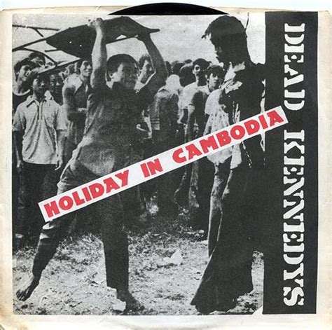Holiday in cambodia lyrics. MLA Style directs writers citing lyrics in a bibliography to include the author’s name first, then the song title in quotations, the album in italics, the publisher, the year and t... 