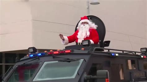 Holiday parade brings joy to children fighting cancer at Joe DiMaggio Children’s Hospital