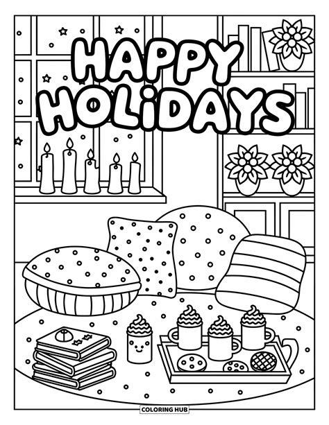 Holidays Coloring