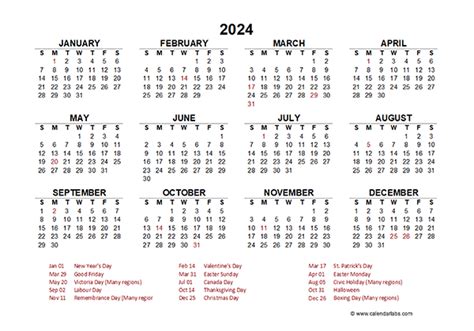 Holidays in Canada for September 2024 Official Holidays