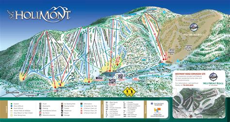 Holimont - Ontario. Quebec. HoliMont ski resort map, location, directions and distances to nearby New York resorts.