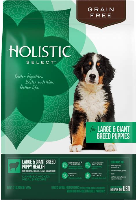 Holistic Select Grain Free Large & Giant Breed Puppy Dry Dog …