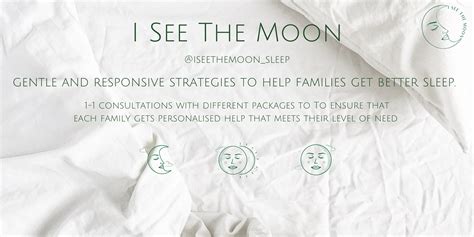 Holistic Sleep Consultant I See The Moon