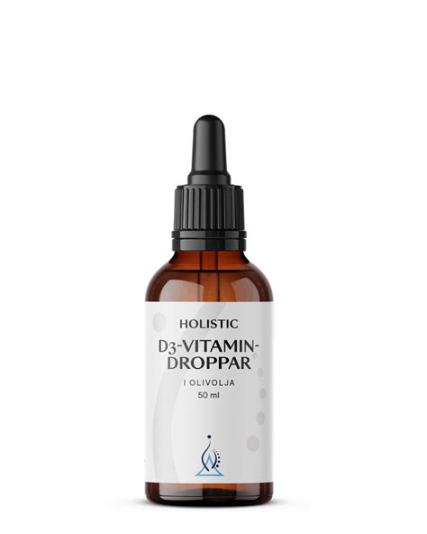 Holistic d-vitamin droppar