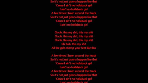 Hollaback girl lyrics. Things To Know About Hollaback girl lyrics. 