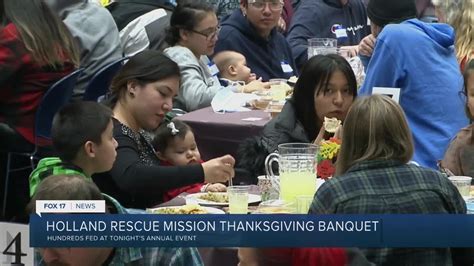 Holland Rescue Mission hosts Great Thanksgiving Banquet