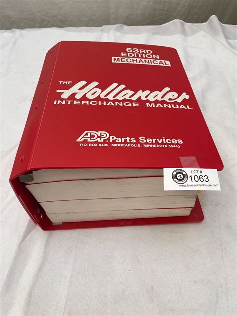 Hollander gm auto parts interchange manual. - Textilfunde aus der siedlung und aus den gräbern von haithabu.