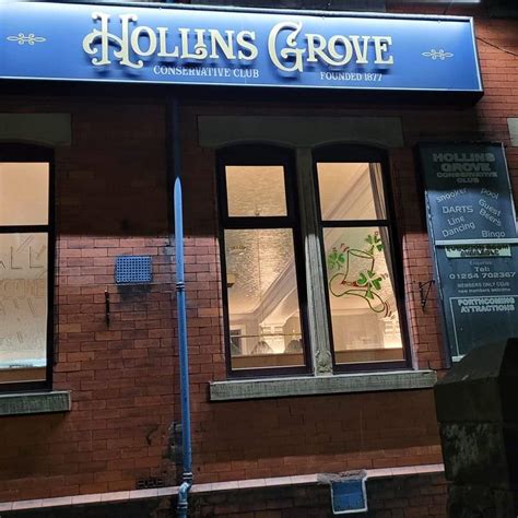 Hollins Grove Conservative Club, Darwen Clubs & Associations