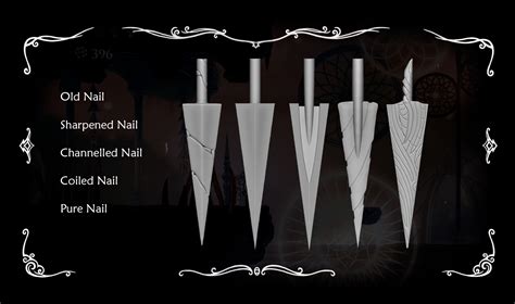 Hollow knight nail levels. The Crystal Guardian is an optional boss in Hollow Knight. The Enraged Guardian is its second, stronger and faster form. Both forms have to be beaten to unlock its Journal entry. The Crystal Guardian is part of the miners of Crystal Peak who died from the Infection and were reanimated by it.[1] It appears larger than the other husks, has crystal growing on its back and encasing both its arms ... 