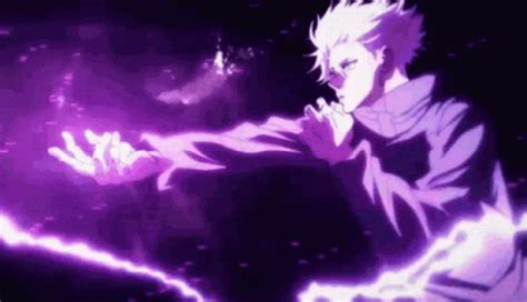 Hollow purple gojo gif. Gojo's Hollow Purple Technique from Jujutsu Kaisen (Image via Shueisha) It would be a mistake to think that Red and Blue were the maximum level that the Limitless can stretch up to. 
