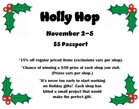 Holly Hop - mosneedleandthread.com