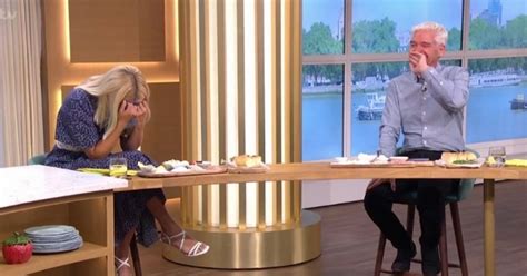 Holly Willoughby giggles over incredibly naughty joke as Phil …