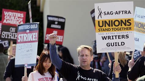 Hollywood actors vote to join screenwriters in historic industry-stopping strike as contract talks collapse