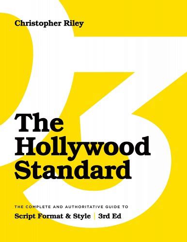 Hollywood standard the complete and authoritative guide to script format and style. - Het meissen servies van stadhouder willem v.