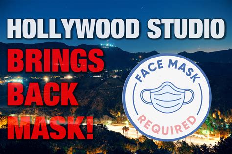 Hollywood studio brings back mask mandate amid spike in COVID cases