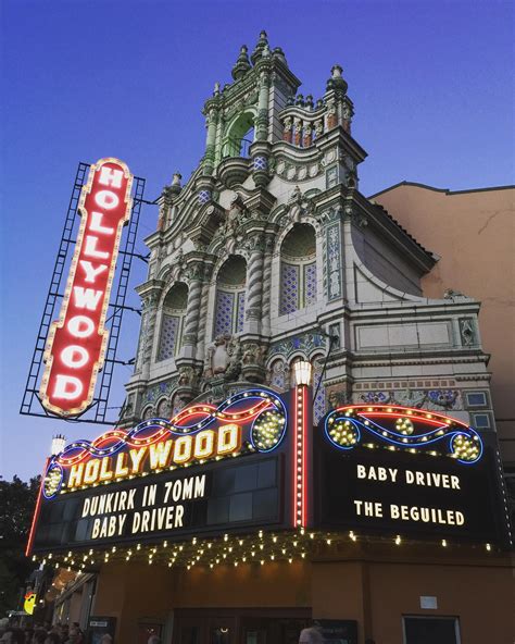 Hollywood theatre. 